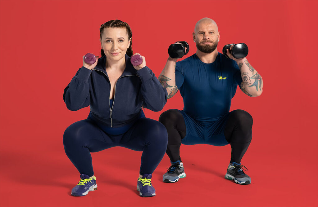 Trening FBW z hantlami dla kobiet